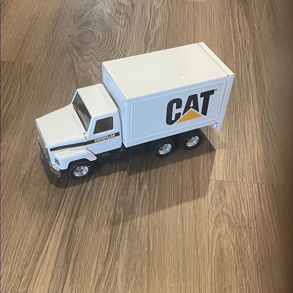 CAT White Toy Truck